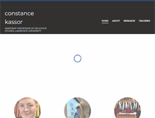 Tablet Screenshot of constancekassor.net